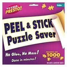 4.2 out of 5 stars 6. Puzzle Ez Extra Large Clear Puzzle Saver Peel And Stick Puzzle Glue Sheets Transparent Adhesive Backing Sheets Puzzle Preserver For Framing 5 Puzzles 20 Sheets Puzzles Toys Games Vit Edu Au