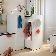 Shop more to save more. Smastad Wardrobe With Pull Out Unit White Ikea In 2021 Ikea Ikea Kids Wardrobe Storage Furniture
