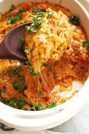 Cheesy Mexican Rice Casserole