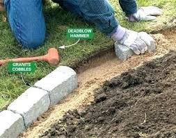 Garten Grenze Kante Blocke Gartenmobel Brick Garden Edging Brick Garden Small Flower Gardens