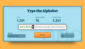 Type the alphabets in the order they appear on screen. Typing Games Speedtypingonline