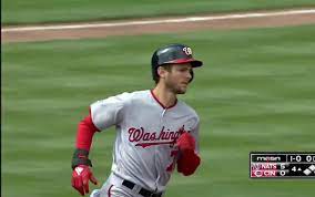 He played college baseball at north carolina state university (nc state). Trea Turner Hits 1st Home Run Of 2018 Pack Insider