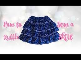 Firfirli Etek Dikimi Youtube Diy Skirt Ruffle Skirt Tutorial Tiered Ruffle Skirt