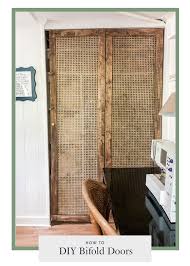 Fusion light wood accordion door gives you the ability to seal off areas of your home where common doors won't fit. How To Make Diy Bifold Doors The Modern Renovator