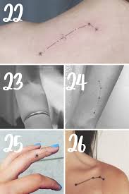 37 aries tattoos of creative freedom and meanings. Aries Tattoo Small Constellation