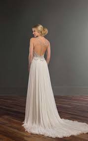 Wedding Dress With Parisian Silk Chiffon Martina Liana Wedding Dresses Top Wedding Dress Designers Chiffon Wedding Gowns Wedding Dresses