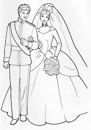 Resultado de imagen para vestido de novia dibujado faciles wedding coloring pages barbie coloring barbie coloring pages. Muneca Barbie Para Colorear Tienda Online De Zapatos Ropa Y Complementos De Marca