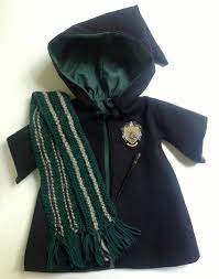 Slytherin House Robe Wand And Scarf Harry Potter Baby Clothes Slytherin Baby Kids Clothes