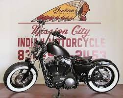 Il s'agit de la bonne moto pour les loups. Bobbers For Sale Custom Motorcycles Blog Archive Harley Sportster 48 Bobber Hot Rod Finance Harley Davidso Harley Sportster 48 Sportster 48 Custom Bobber