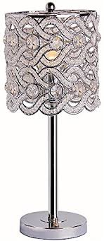 Park Madison Lighting Pmt 1206 15 Contemporary Crystal Table Import It All