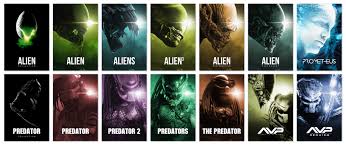 If it bleeds we can kill it: Alien Predator Collections Plexposters