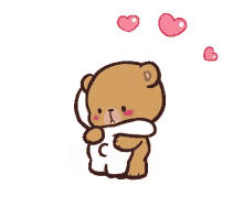 Milk And Mocha Hug Gif Milkandmocha Hug Cute Gifs Gif Bonito Abraco De Amor Vida Amorosa