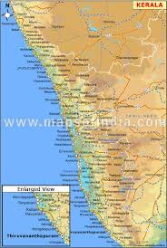 Are you curious about the exact location of your accommodation in kerala? Jungle Maps Map Of Kerala With Cities
