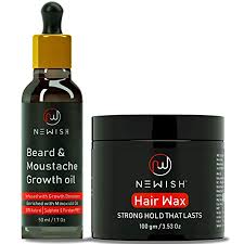 Related reviews you might like. Buy Newish Natural Beard Growth Oil For Growing Beard Hair Wax Gel For Hair Styling For Men Gift Pack Personal Care Products Online At Low Prices In India Amazon In