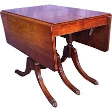 1930 Duncan Phyfe Antique Mahogany Drop Leaf Dining Table Etsy Dining Furniture Makeover Drop Leaf Dining Table Vintage Sofa