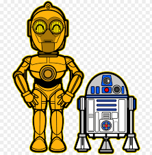More images for lego star wars character icons png » C3po R2d2 Star Wars Kawaii Png Image With Transparent Background Toppng