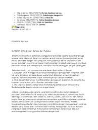 5 hal yang sering menyakiti hati. Contoh Kesalahan Penanda Wacana