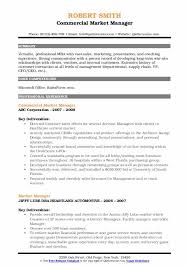 You may also want to include a headline or summary statement that clearly. Market Manager Resume Samples Qwikresume