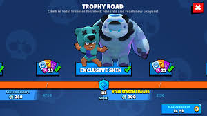Stop charge instantly and stomp the ground to slow near by opponents. Idea Exclusive Skins As Trophy Rewards Brawlstars