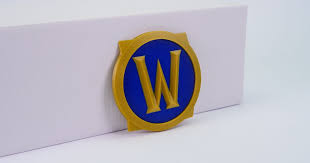 This tool allows you to make a simple wow image just change the text and the size of the text. World Of Warcraft Logo Magnet By Synth3d Download Free Stl Model Prusaprinters