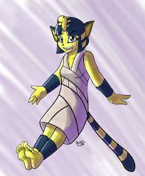 Animal Crossing Ankha digital by HowSplendid -- Fur Affinity [dot] net