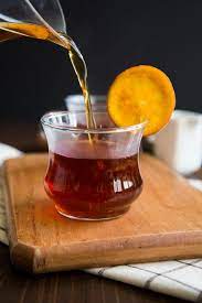 Orange Spiced Tea Cinnamon Ginger Black Tea The Little Epicurean Recipe Spiced Drinks Spice Tea Orange Tea