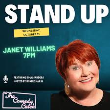 The one and only Janet Williams will be here Wednesday, October 11 for one  night only!!! #tennesseetramp #chattanooga #standupcomedy