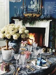 Have A Blue Christmas This Year Decor Beautiful Table Settings Beautiful Table