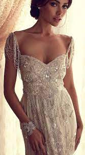 21 Amazing Non White Wedding Dresses Old Hollywood Wedding Anna Campbell Wedding Dress 20s Wedding Dress