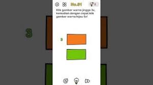 Klik warna jingga 3x dan klik warna hijau 3x kemudian tunggu sampai hijau jika warna berubah jingga. Brain Out Level 51 Klik Gambar Jingga 3x Kemudian Dengan Cepat Klik Gambar Warna Hijau 5x Youtube