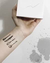 Maybe you would like to learn more about one of these? Kitchen Tools Tattoo Inked On The Left Wrist Tool Tattoo Ink Tattoo Culinary Tattoos