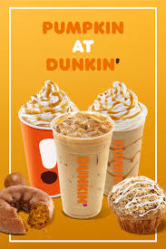 Pumpkin At Dunkin Pumpkin Drinks Pumpkin Flavored Drinks Dunkin