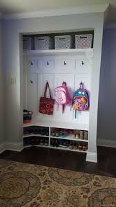 Adorable 118 Gorgeous Mudroom Entryway Design Ideas Https Lovelyving Com 2018 03 08 118 Gorgeous Mudroom Entryway Closet Remodel Entry Closet Entryway Closet