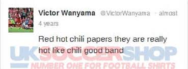 — victor wanyama (@victorwanyama) may 7, 2012. Top Five Tweets When Victor Wanyama Broke The Internet