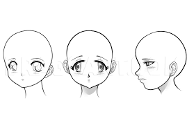 You can pretty much draw the mouth as one or two lines (really just one line with a break in the middle for the front view). How To Draw Manga Girls Step By Step Drawing Guide By Dawn Dragoart Com
