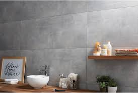 Dalle Murale Pvc Gris Moyen Dumawall L 90 X L 50 Cm X Ep 5 Mm Parement Mural Revetement Salle De Bain Revetement Mural