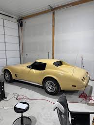 Image result for Chartreuse 1977 Corvette