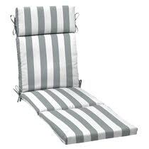 Matching cushion is made from coordinating sunbrella. Sunbrella Cultivate Stone Chaise Lounge Cushion Wayfair