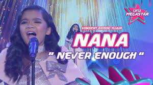 Dirgahayu with naim daniel semifinal nana ceria megastar 2020 ep7 behind the scene. Nana 12 Years Old Never Enough From The Greatest Showman Loren Allred Ceria Megastar Youtube