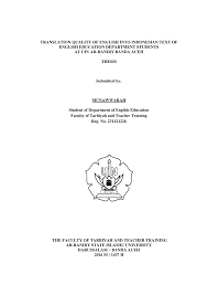 Adalah orang orang berpandangan tajam. Https Repository Ar Raniry Ac Id Id Eprint 5740 1 Munawwarah Pdf