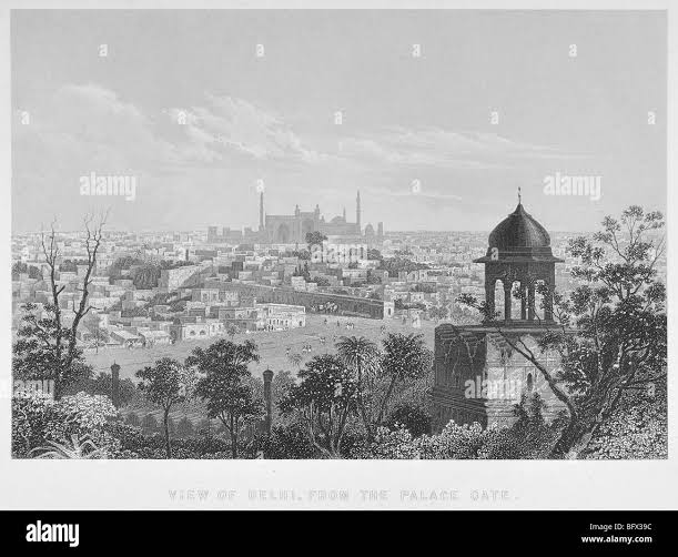 Delhi gate Black and White Stock Photos & Images - Alamy