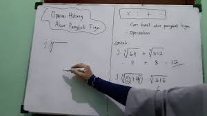 Check spelling or type a new query. Operasi Hitung Akar Pangkat Tiga Youtube