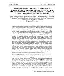 We did not find results for: Pdf Pentingnya Modul Kesehatan Reproduksi Remaja Berbasis Masalah Krrbm Untuk Melatih Dan Meningkatkan Keterampilan Hidup Life Skills Dan Sikap Reproduksi Sehat Siswa Smp