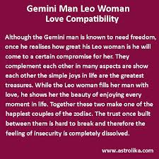 Gemini Man And Leo Woman Love Compatibility Pisces