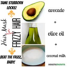 The avocado conditioner for natural hair is widely suggested for dry and frizzy hair. Homemade And Natural Diy Hair Masks For Frizzy Hair Bellatory