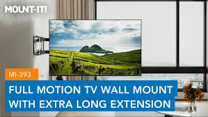 Full Motion Tv Wall Mount With Extra