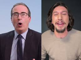 Like all fans, when there's no new episode in a week, there is a big john oliver shaped void in my life. Adam Driver Jokingly Begs John Oliver To End The Thirst Jokes