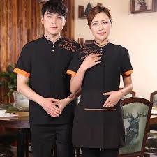 An automatic bean to cup coffee machine is ideal for commercial locations such as hotels, convenience stores and retail outlets such as car dealerships and. Short Sleeve Restaurant Waiter Uniform Women Cafe Waitress Uniform Logo Coffee Shop Staff Overalls Hotel Food Service Outfit Aliexpress