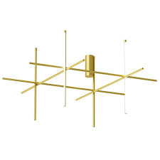 Original brand ✔ save 3% if you pay in advance ✔ top ratings! Flos Coordinates C4 Dimmable Led Ceiling Lamp Champagne Chandelier By Michael Anastassiades Diffusione Luce Srl
