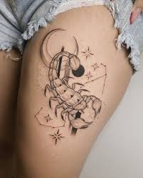 The scorpio zodiac tattoo for both and women: 30 Amazing Scorpio Tattoo Designs With Meanings Saved Tattoo